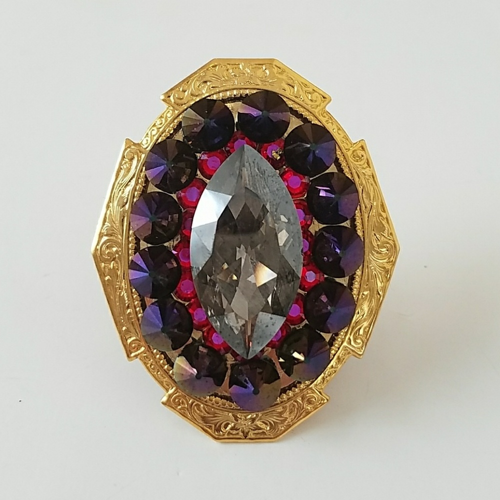 GASOLINE GLAMOUR DELUXE spike ring